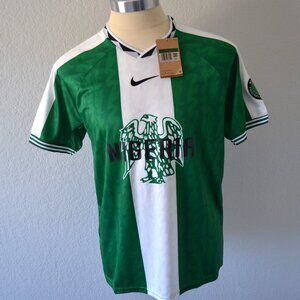 VINTAGE (1996) OLYMPIC NIGERIAN SOCCER  NIKE JERSEY- NWT- SIZE XL